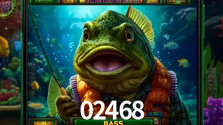 Personagem de peixe pescador do popular jogo de slot com tema de pescaria, uma das emocionantes opções de caça-níqueis para jogar e ganhar no cassino 02468.